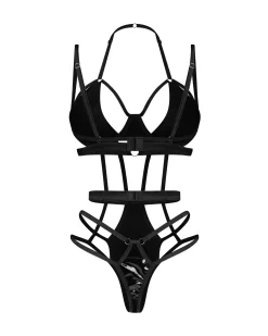 Body w stylu wet look