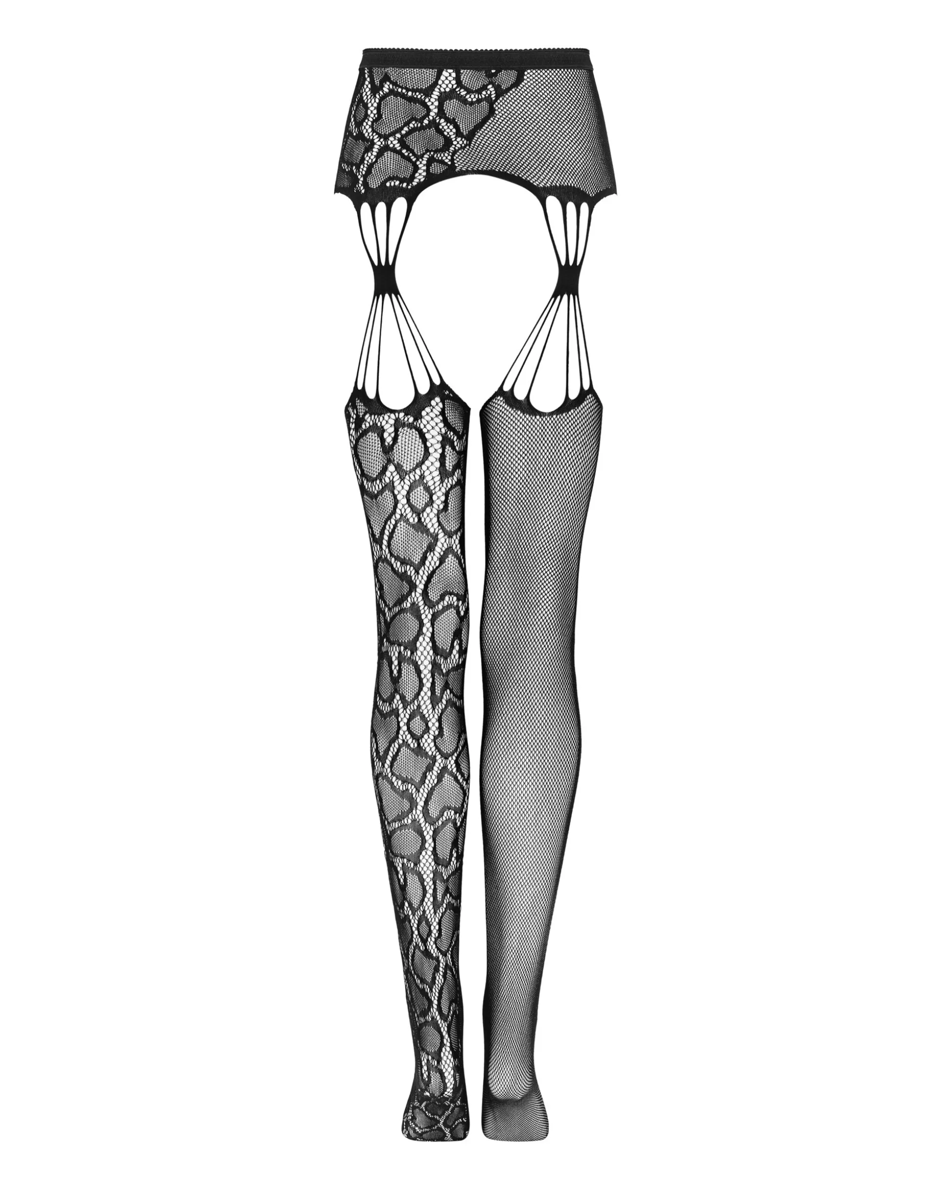 Czarne garter stockings