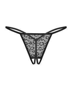 Dwupak stringów z otwartym krokiem