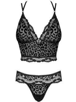 Komplet bielizny: top i stringi