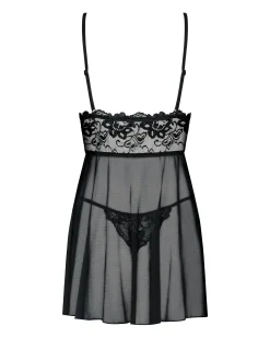 Niesamowicie kobieca babydoll i stringi