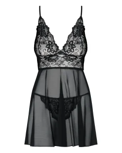 Niesamowicie kobieca babydoll i stringi