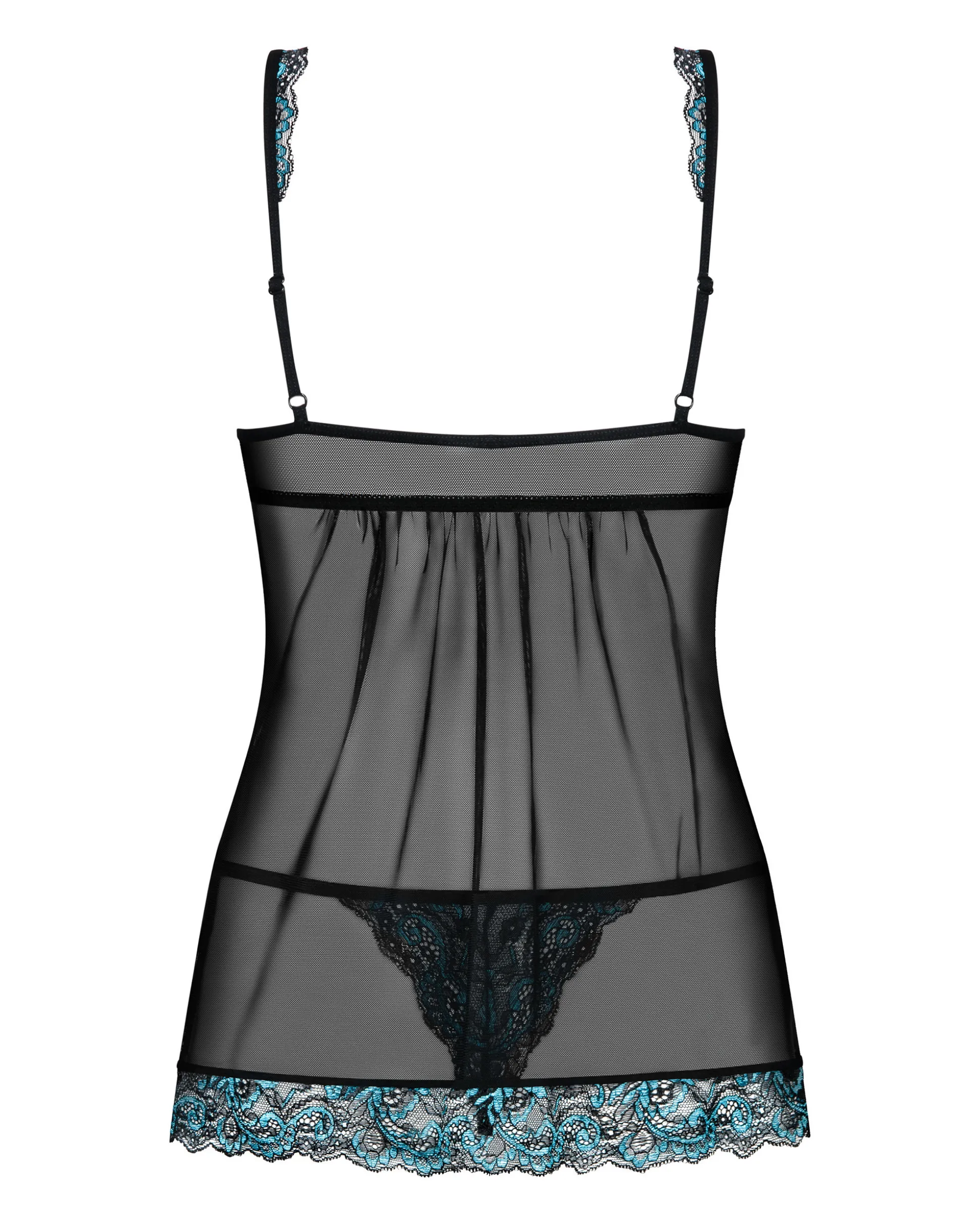 Romantyczna babydoll i stringi