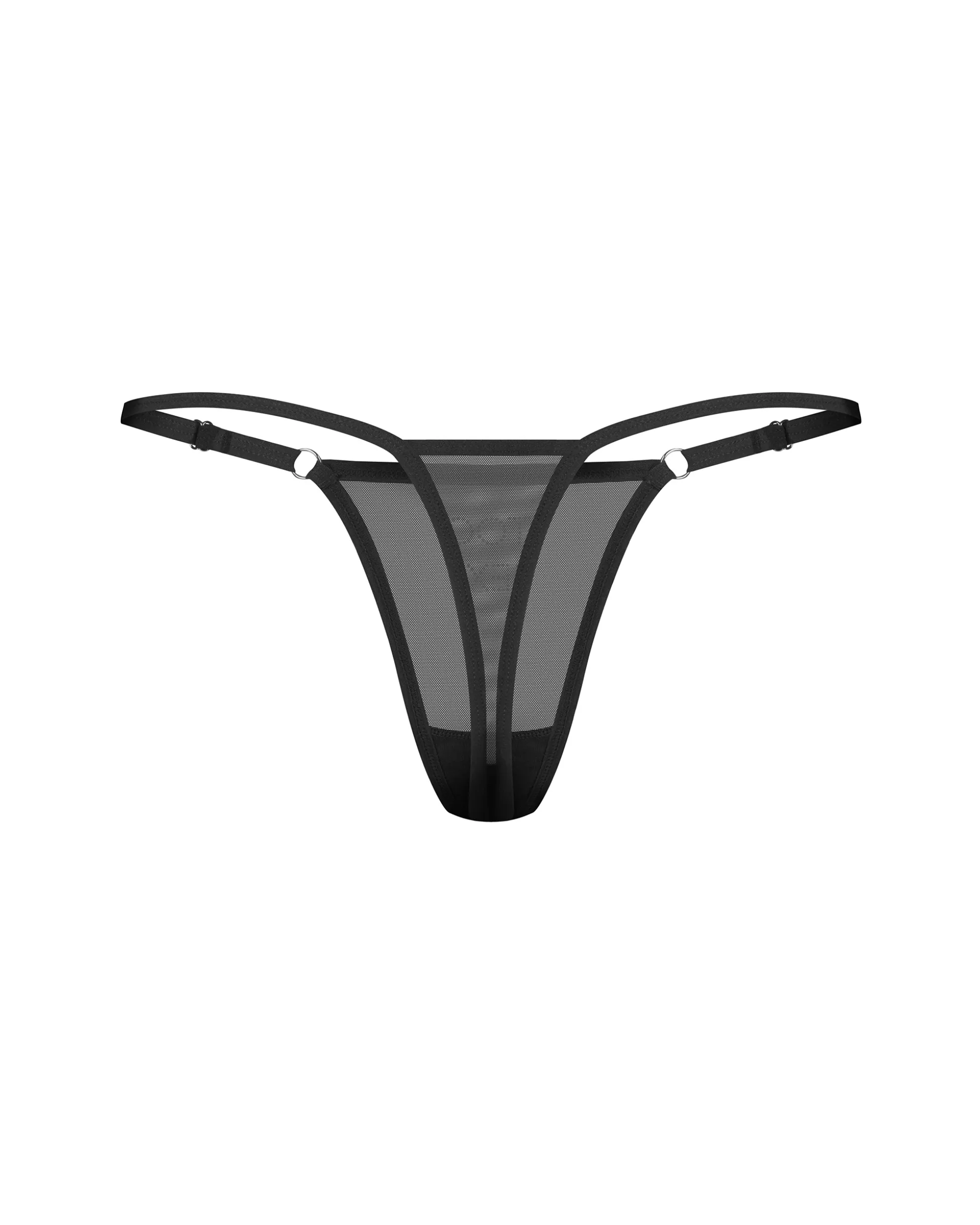 Stringi z napisem z cyrkonii „Too Sexy”