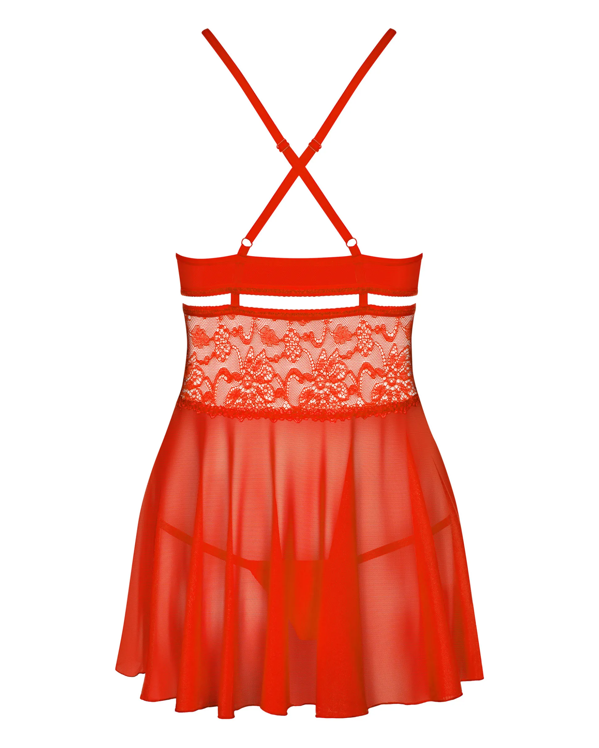 Urocza babydoll i stringi